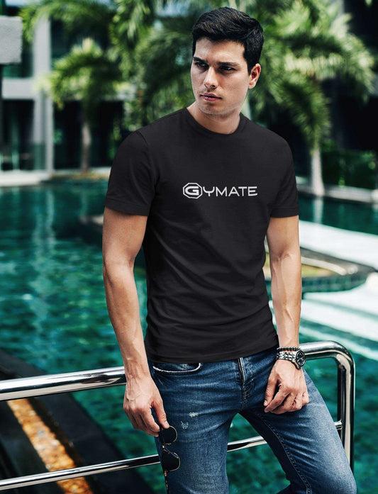 Designer mens T shirts Gymate black