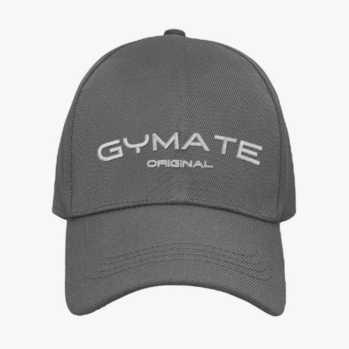 Baseball Cap Unisex Embroidered Gymate Original charcoal