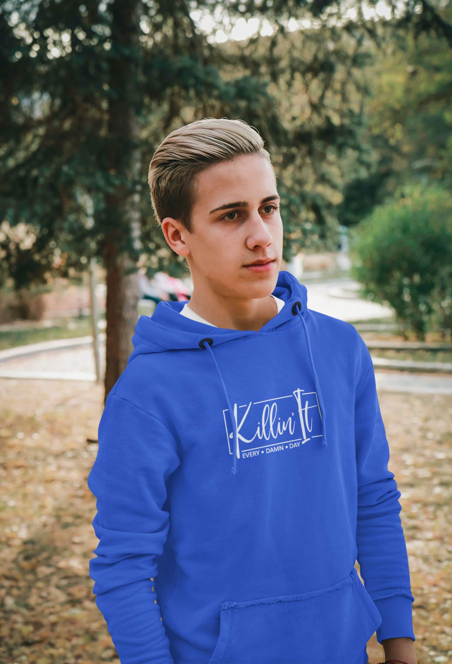 Kids Hoodies/Youth Activewear Boys & Girls Hoodies blue boys