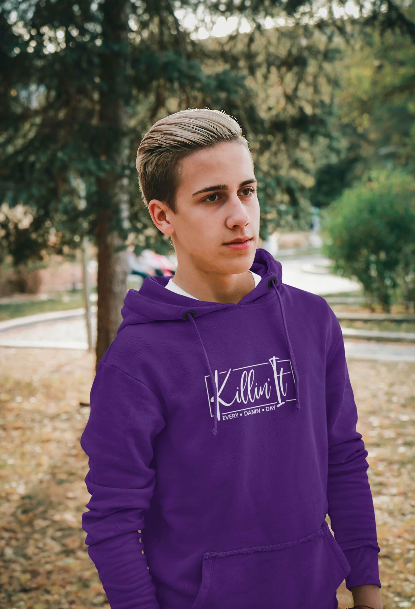 Kids Hoodies/Youth Activewear Boys & Girls Hoodies purple boys