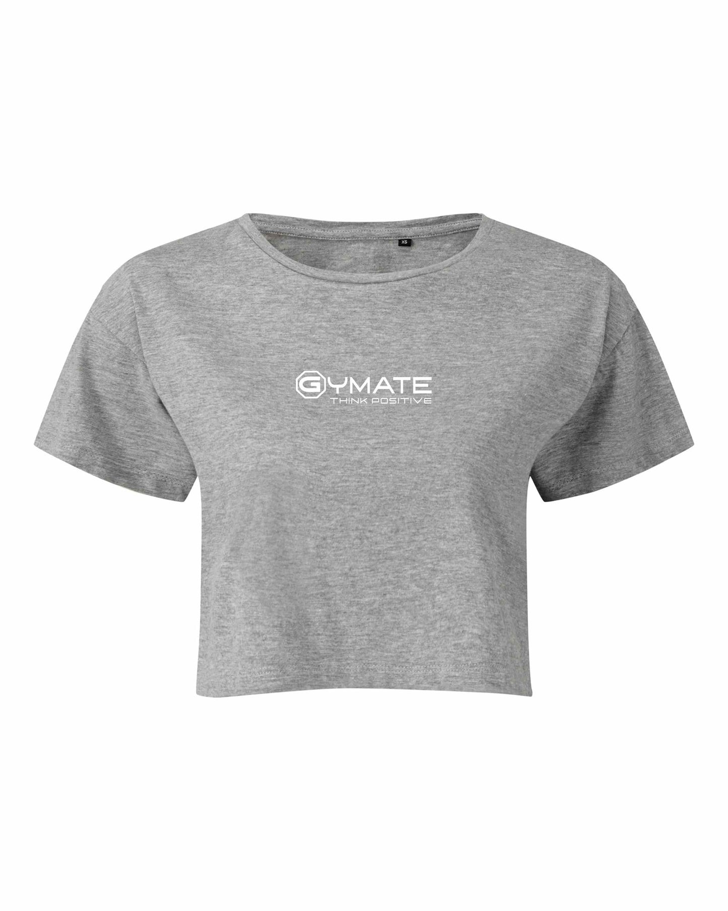 Womens Crop Tops Stylish Branded Activewear heather grey
