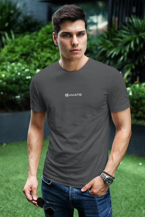 Mens T shirt Gymate ctr/sml grey
