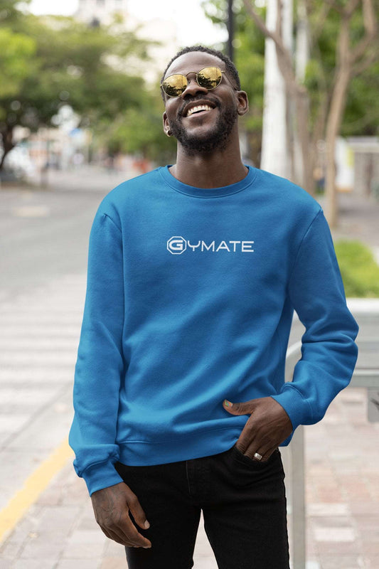 Mens Sweatshirt Gymate Logo [large/ctr] sapphire blue