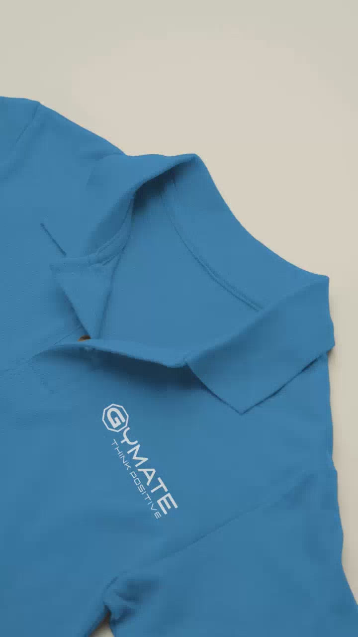 Gymate designer polo t shirt video