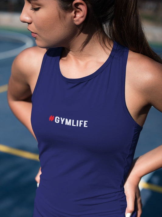 Vest Top for women Stylish Activewear / Athleisure | #GYMLIFE navy