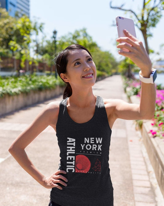 stylish tank top for women's Activewear & leisure wear | Athletic New York black