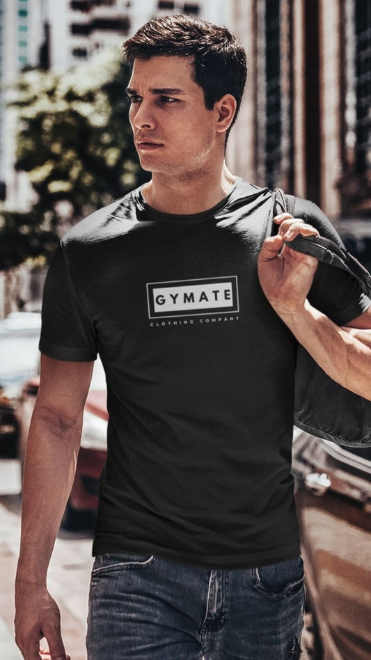 Designer T shirts to inspire Men | Gymate clothing black