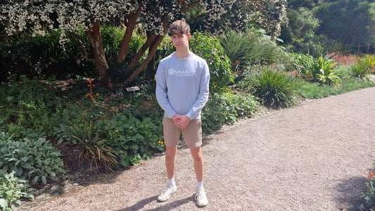 Gymate Grey Mens Branded Tops