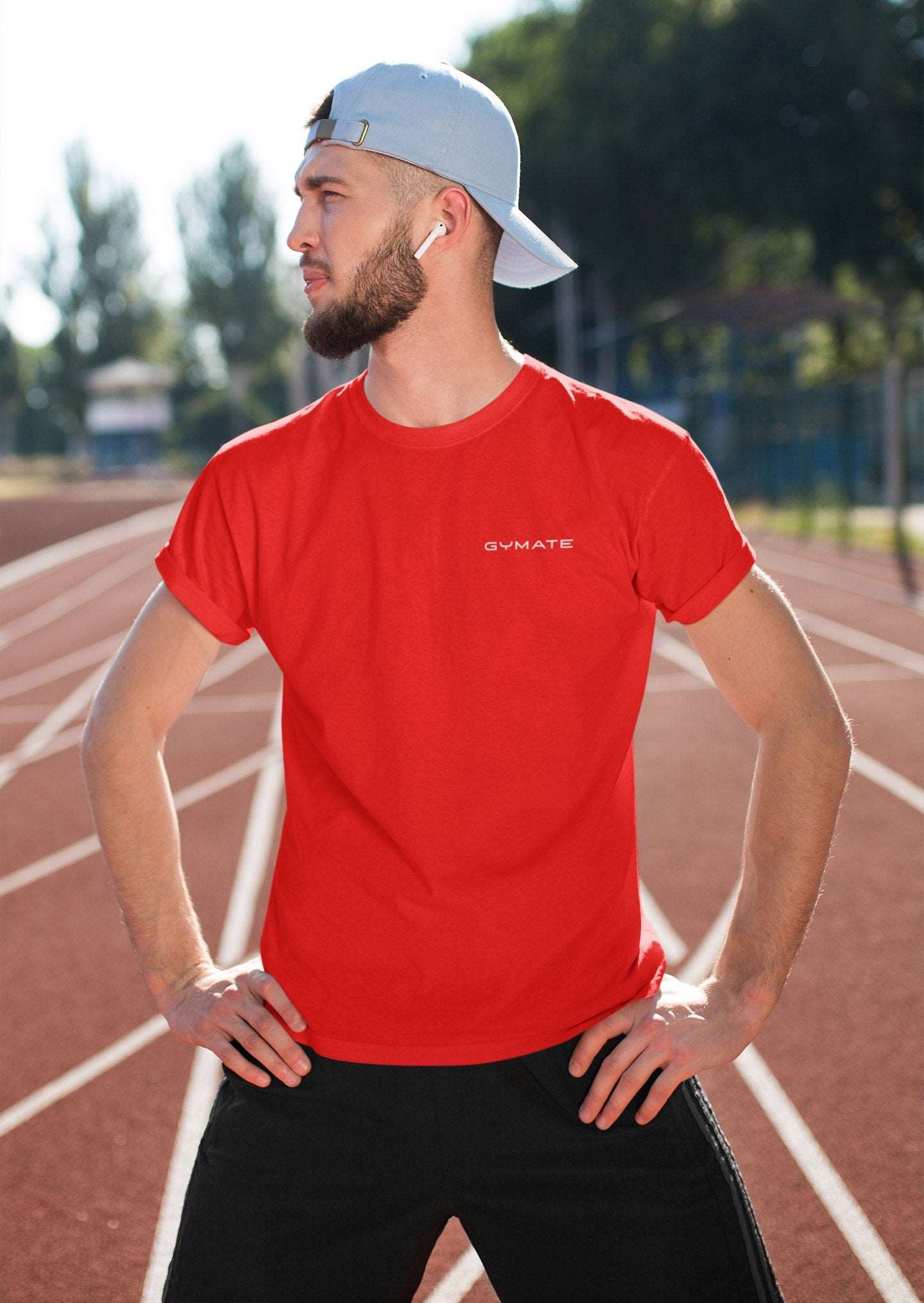 Performance Activewear Recycled T-shirt Original [chest] red