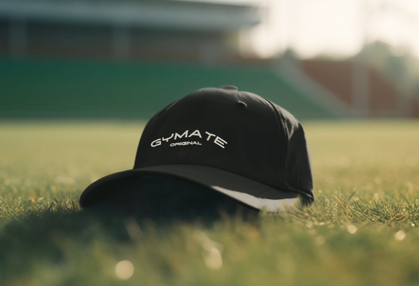 Baseball Cap Unisex Embroidered 'Gymate Original' Ad