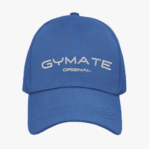 Baseball Cap Unisex Embroidered 'Gymate Original' bright royal blue
