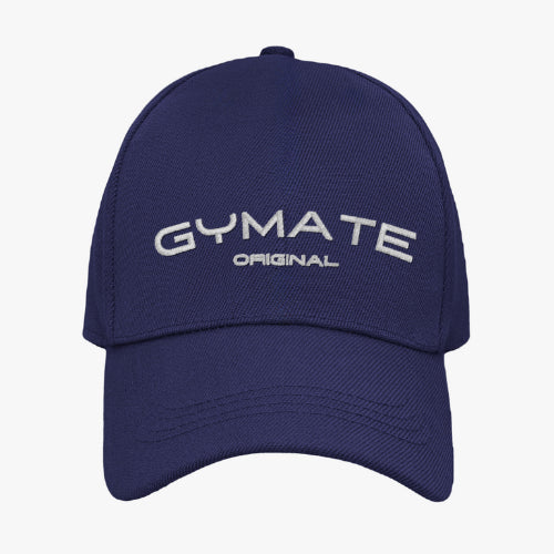Baseball Cap Unisex Embroidered 'Gymate Original' French navy