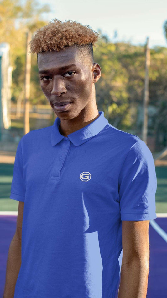 Mens Polo T Shirts: Athleisure Where Fashion Meets Fitness blue