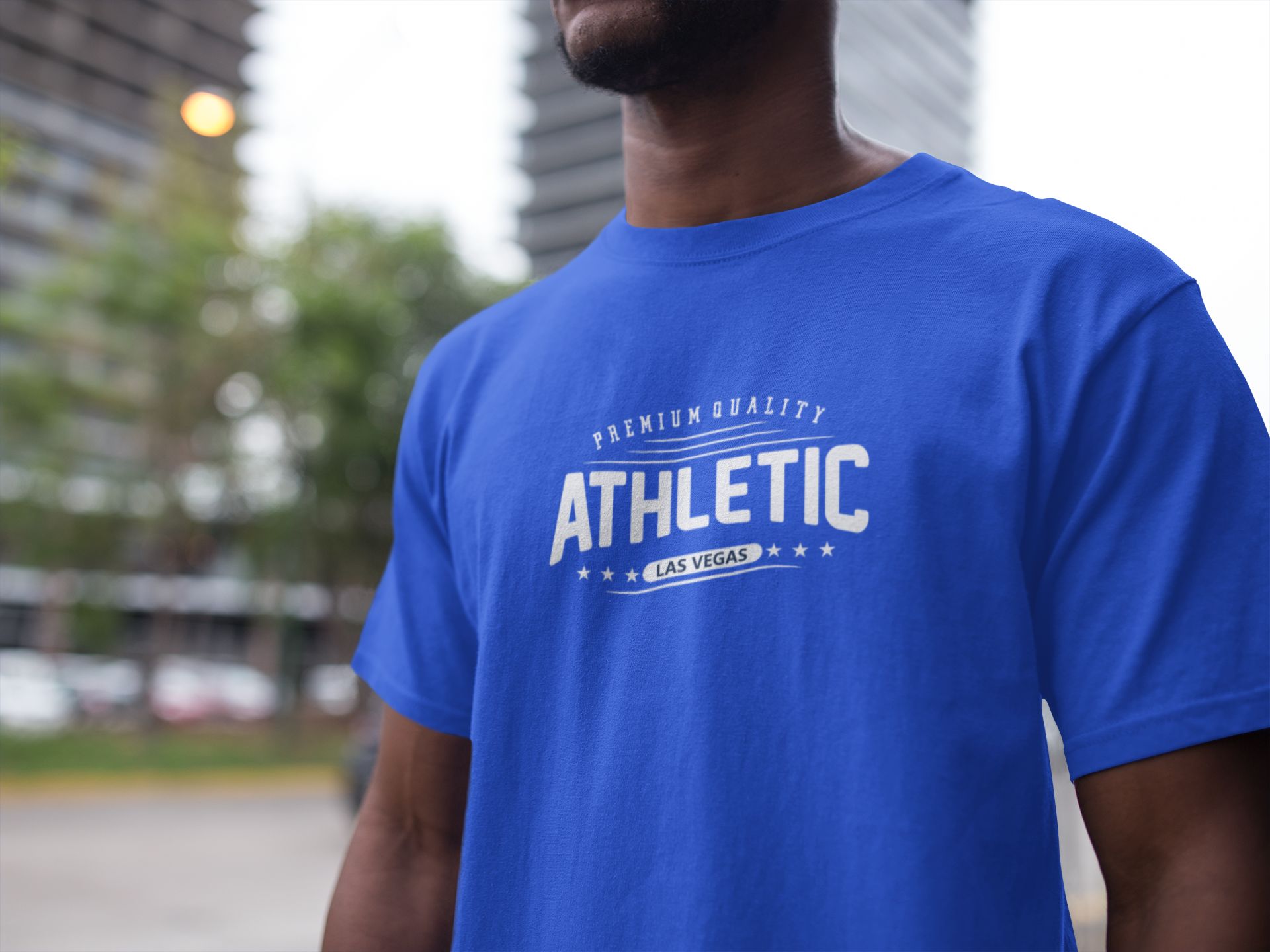 Menswear t shirts Activewear & | Athletic Las Vegas blue