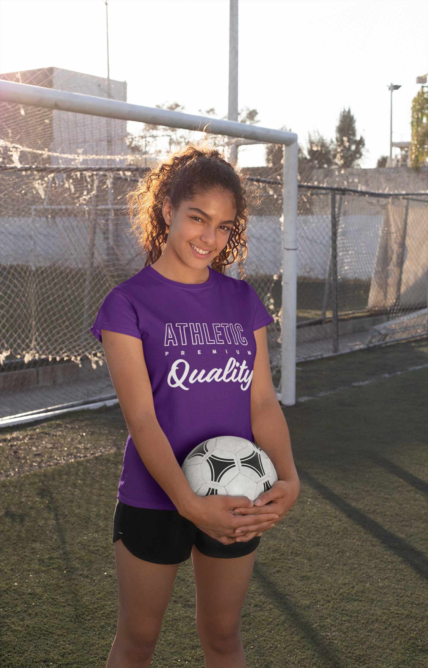 Slogan T Shirts Youth/Kids Motivational | Athletic quality purple girls