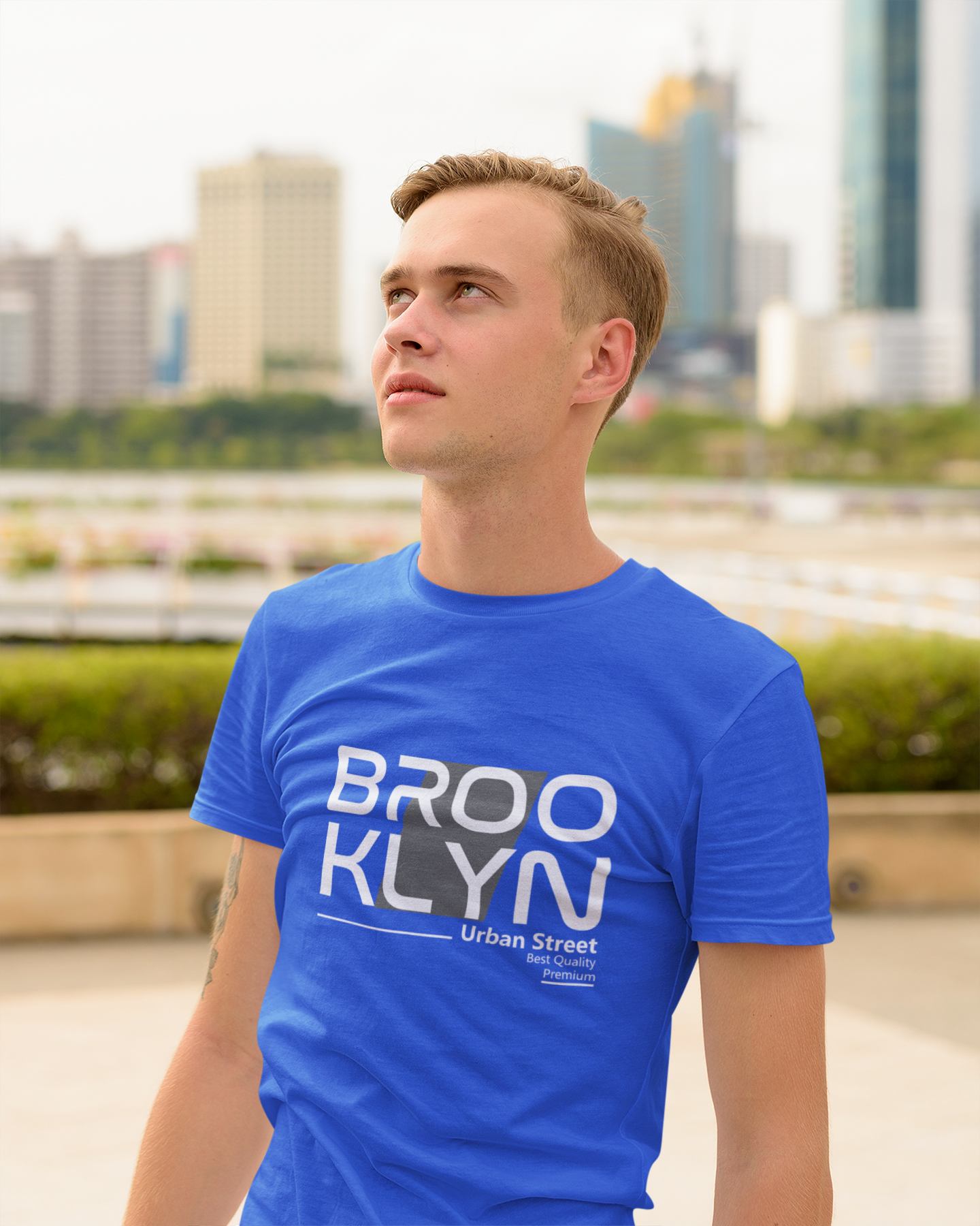 Slogan T Shirts Youth/Kids Motivational | Brooklyn blue boys