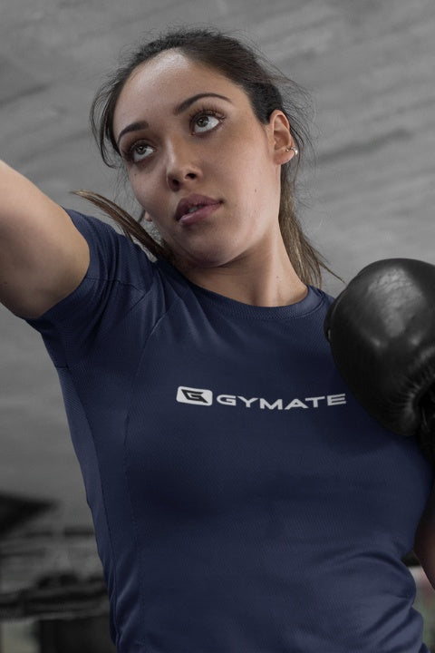 Womens Gym tops & t-shirts activewear core navy
