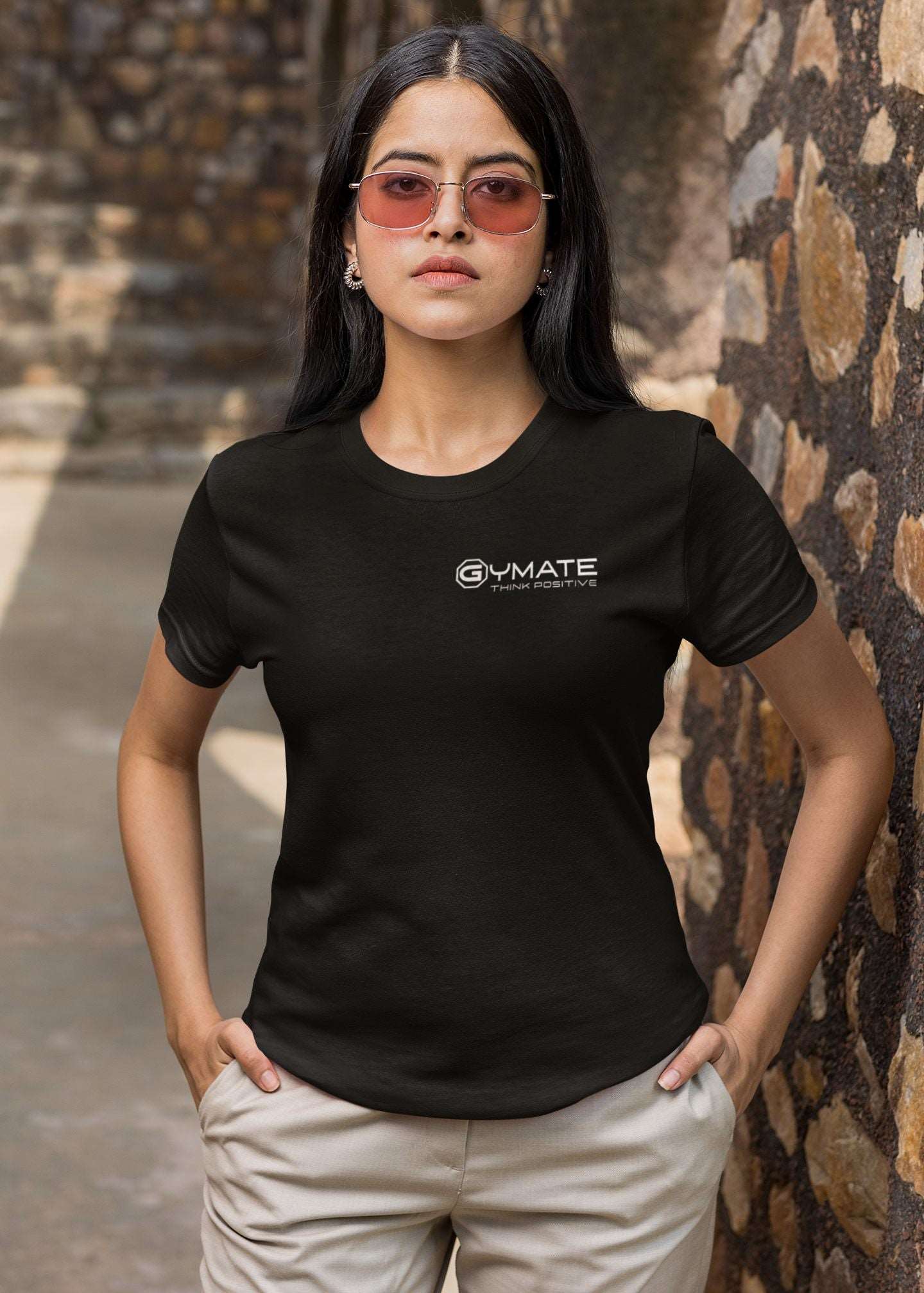 Designer T Shirts For Women | Activewear Designer T shirts black