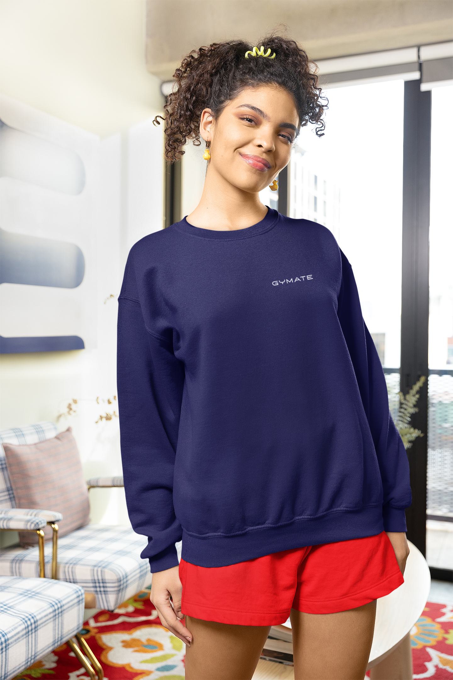 Designer Sweatshirts Original Gymate [chest] navy