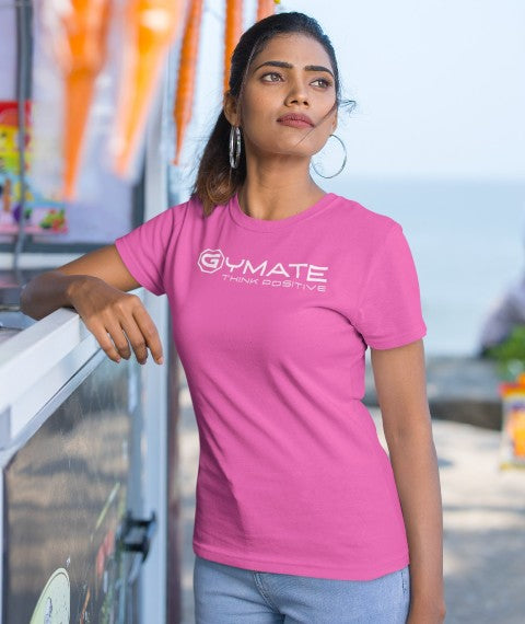 Designer T Shirts For Women | Athleisure Designer T shirts pink