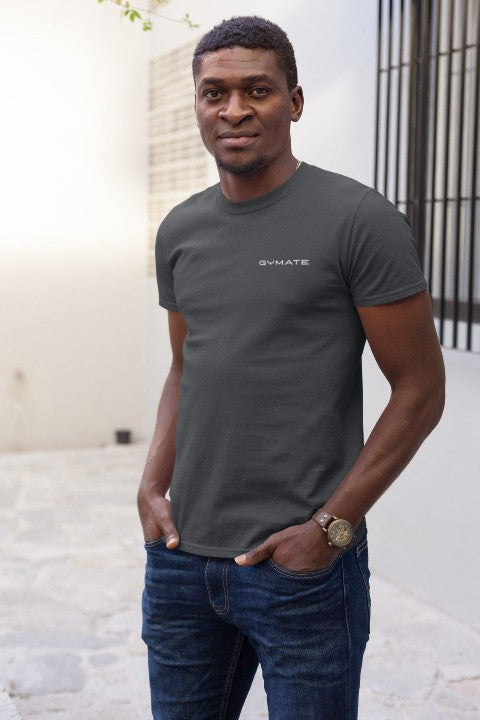 Mens T shirts Original Gymate [chest] grey