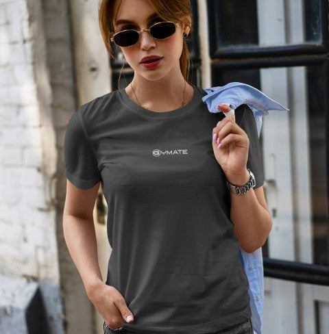 Womens T shirts Gymate centre sml grey