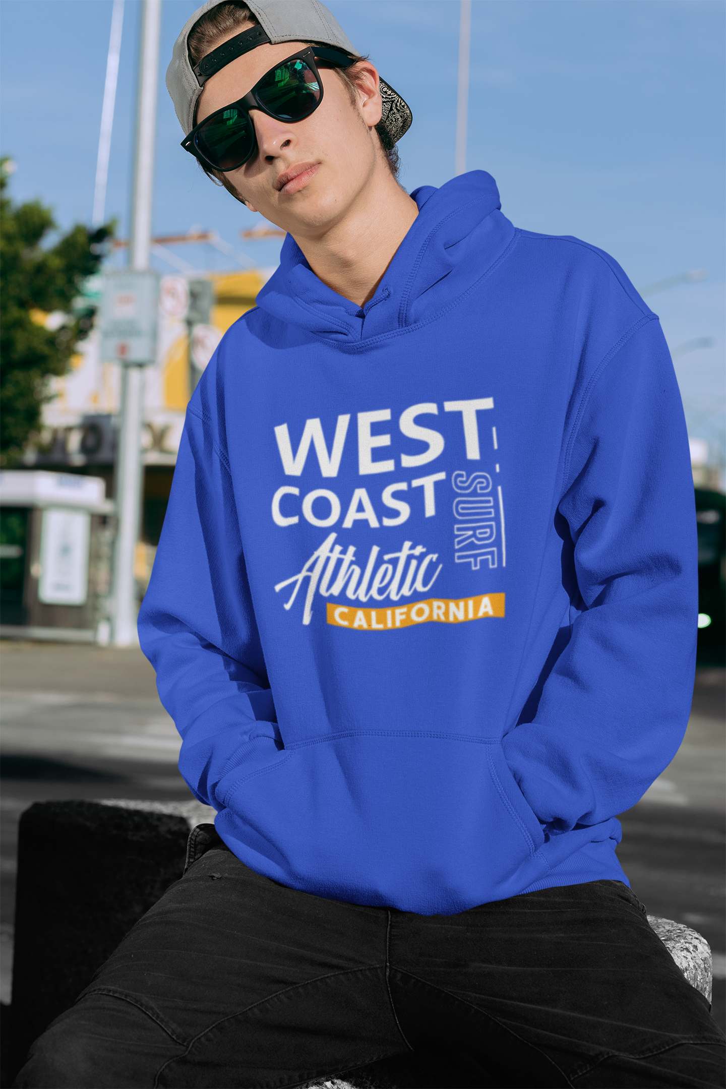 Stylish Hoodies for Men | West Coast Athletic Activewear / Athleisure blue