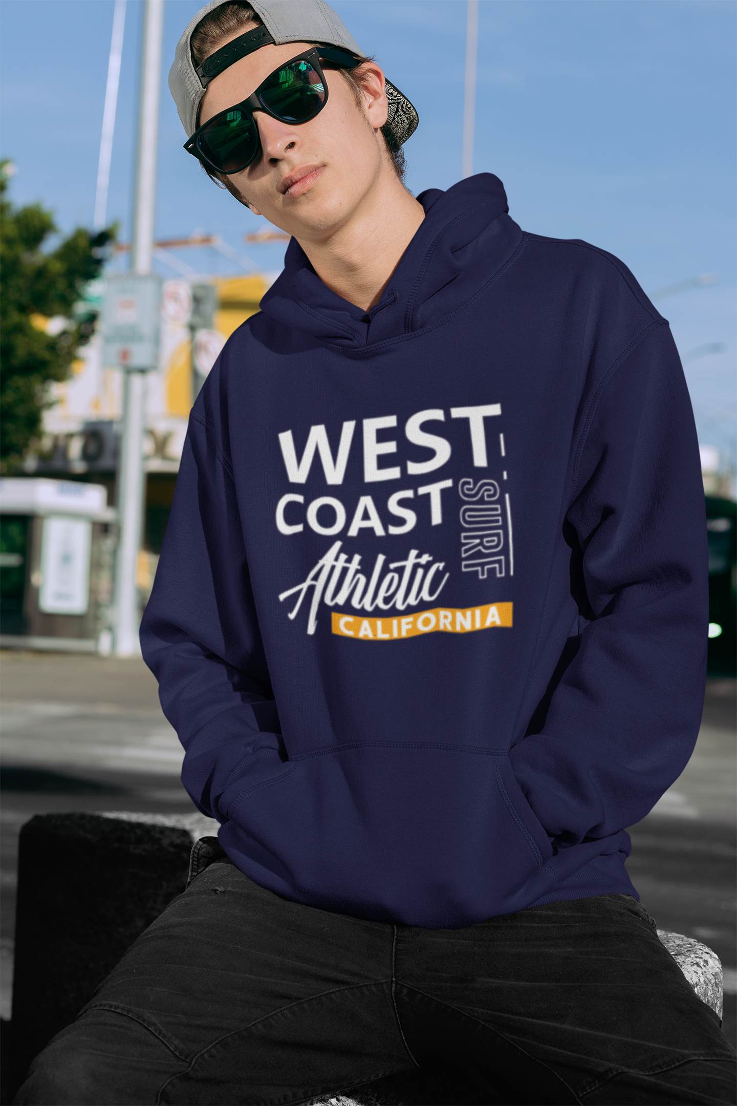 Stylish Hoodies for Men | West Coast Athletic Activewear / Athleisure navy