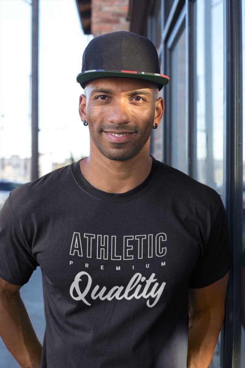 stylish t shirts Mens Activewear & | premium Athletic quality black