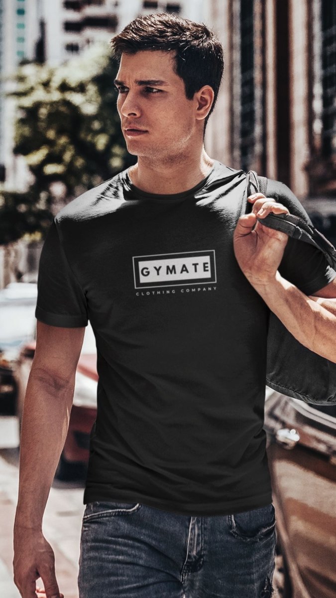 Stylish T Shirt to inspire Men | Gymate clothing black