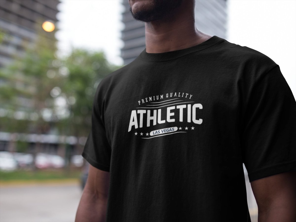 Menswear t shirts Activewear & | Athletic Las Vegas black