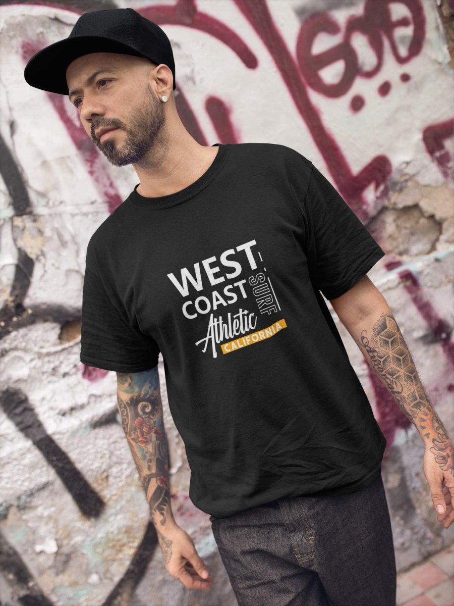 stylish t shirts Mens Activewear & | West Coast Athletic black