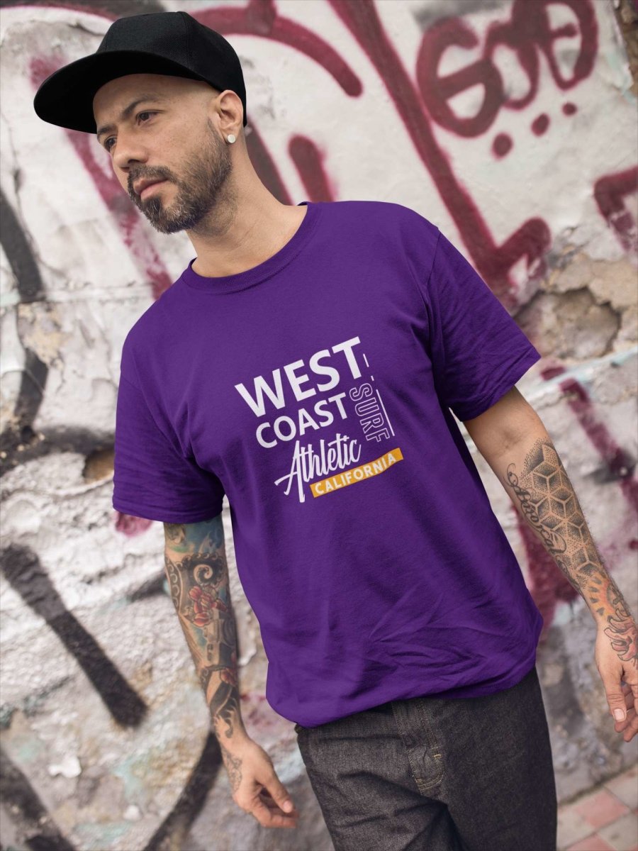 stylish mens t shirts Mens Activewear & | West Coast Athletic purple