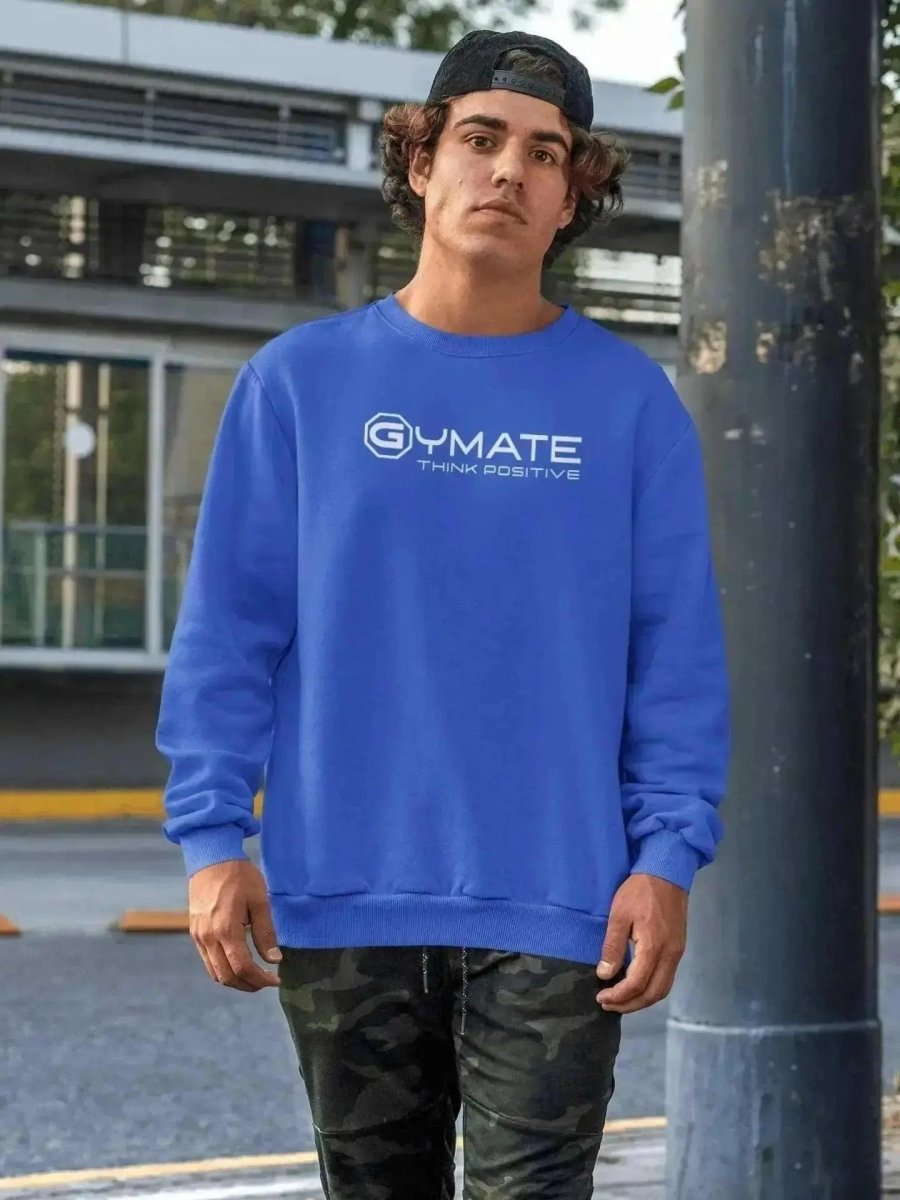 Mens Sweatshirt For Style Activewear blue 1