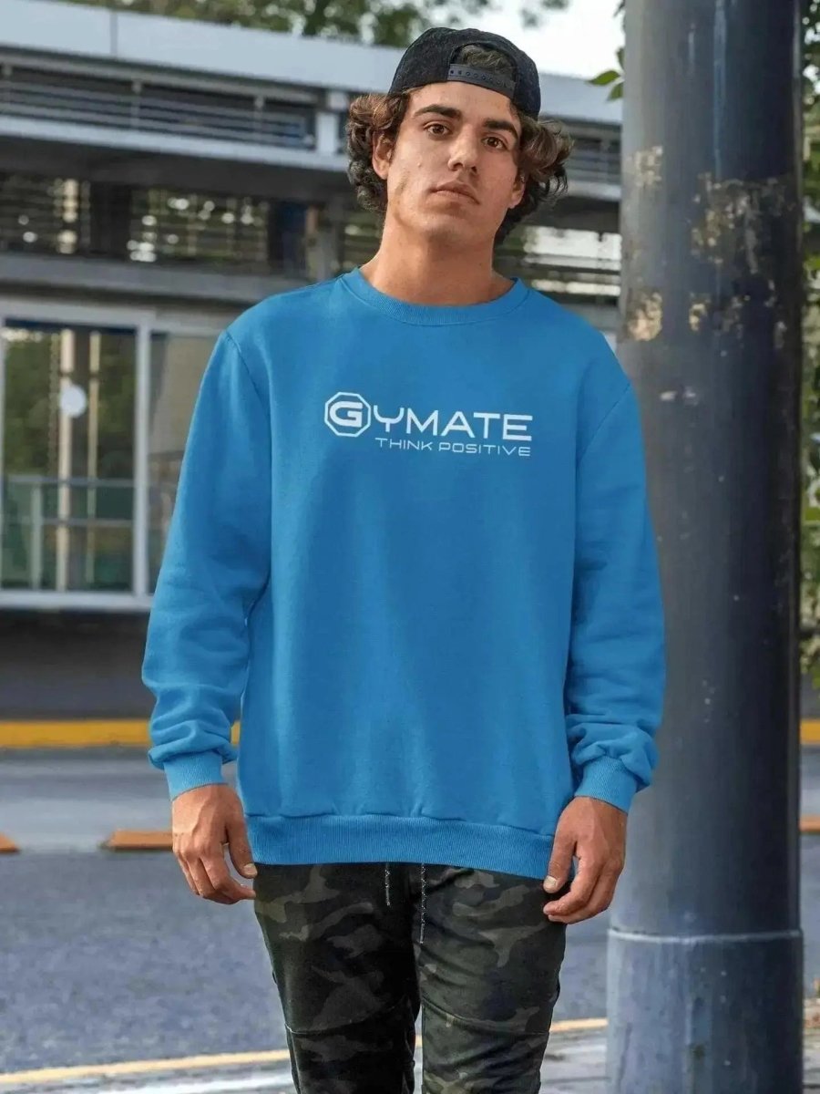 Mens Sweatshirt For Style Activewear sapphire blue