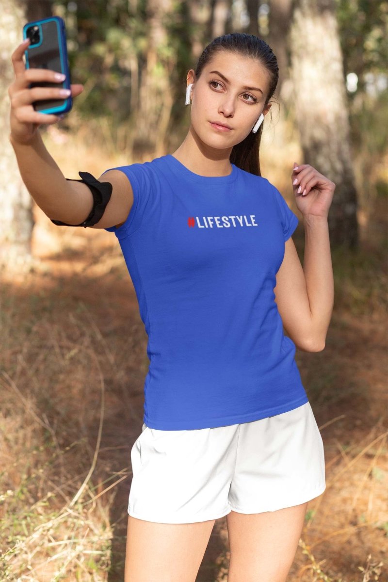 Stylish T shirts for women Activewear or everyday comfort | #LIFESTYLE blue