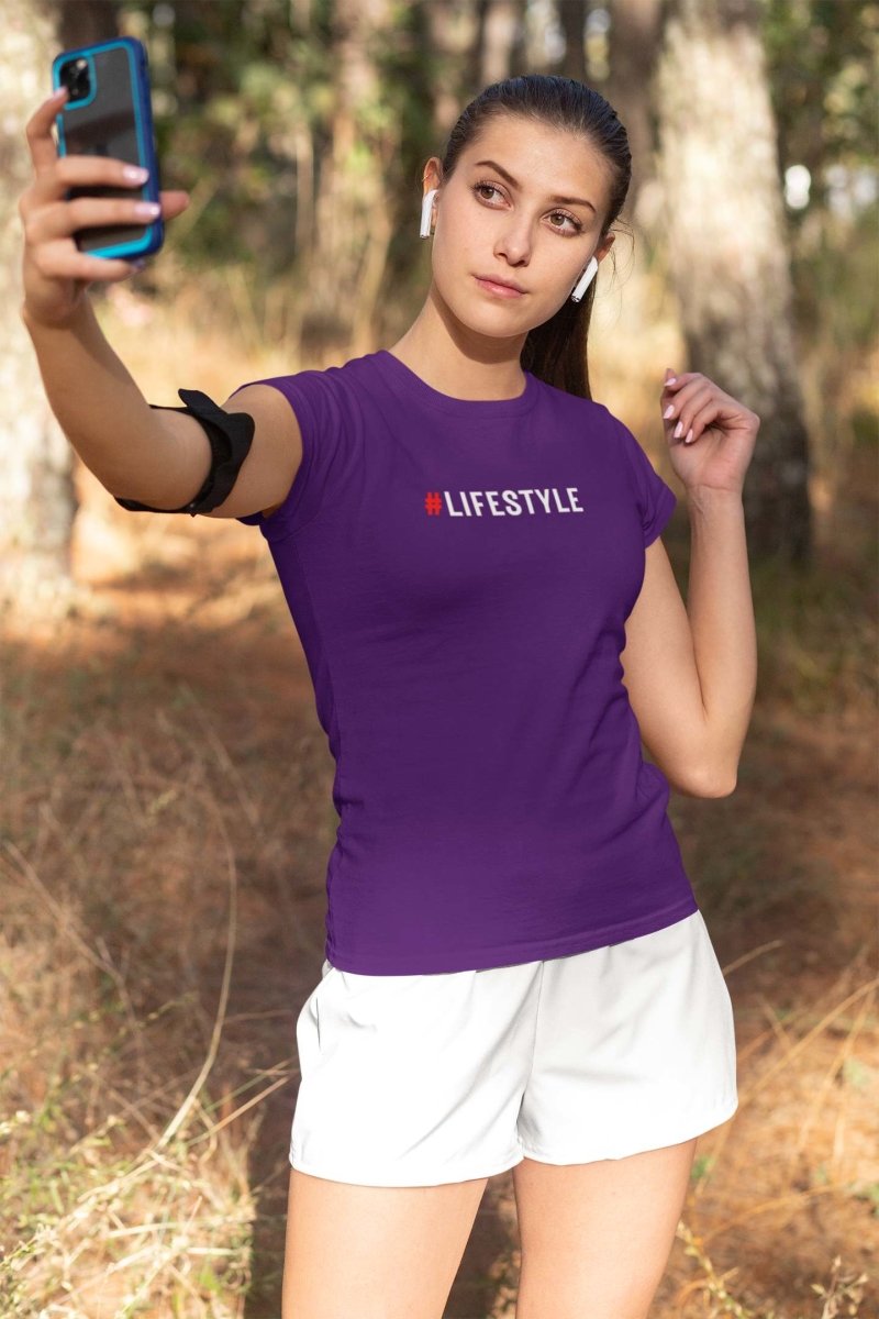 Stylish T shirts for women Activewear or everyday comfort | #LIFESTYLE purple