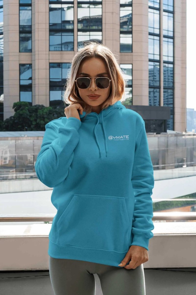 Designer womens hoodies Athleisure Fit sapphire blue