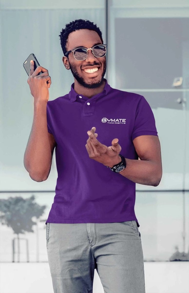 Mens Polo T Shirts: Affordable Fitness and Everyday Athleisure purple